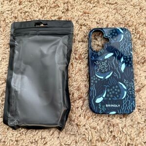 Oceanic Whale Pattern iPhone 16 Case